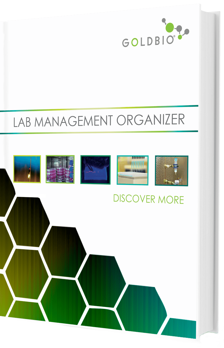 GoldBio and Quartzy Lab Management Organizer